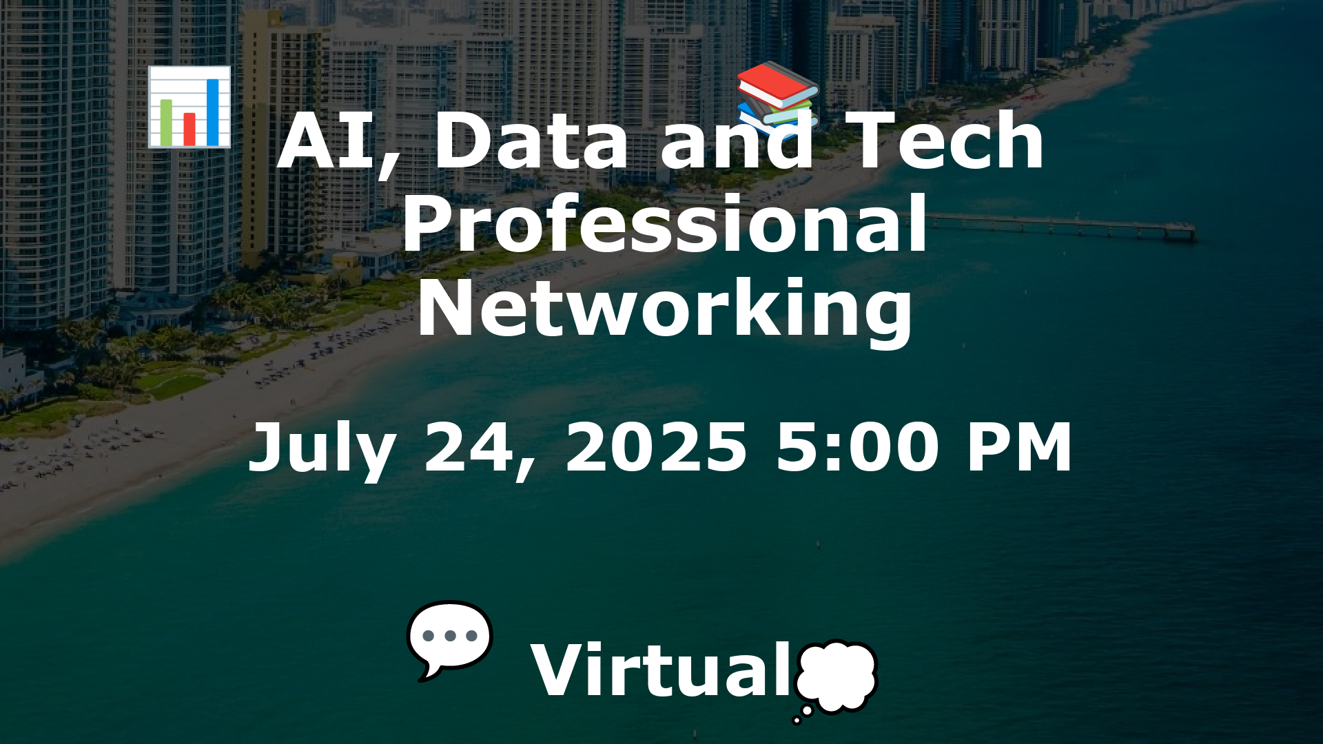 AI, Data and Tech Professional Networking event image